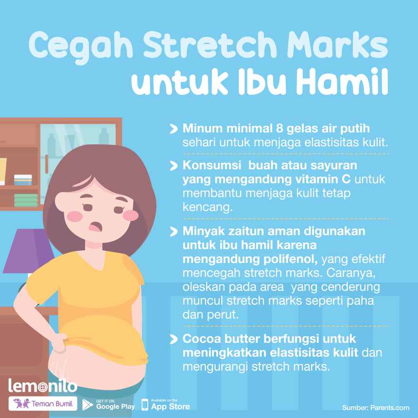 Cegah Stretch Marks untuk Ibu Hamil - GueSehat.com