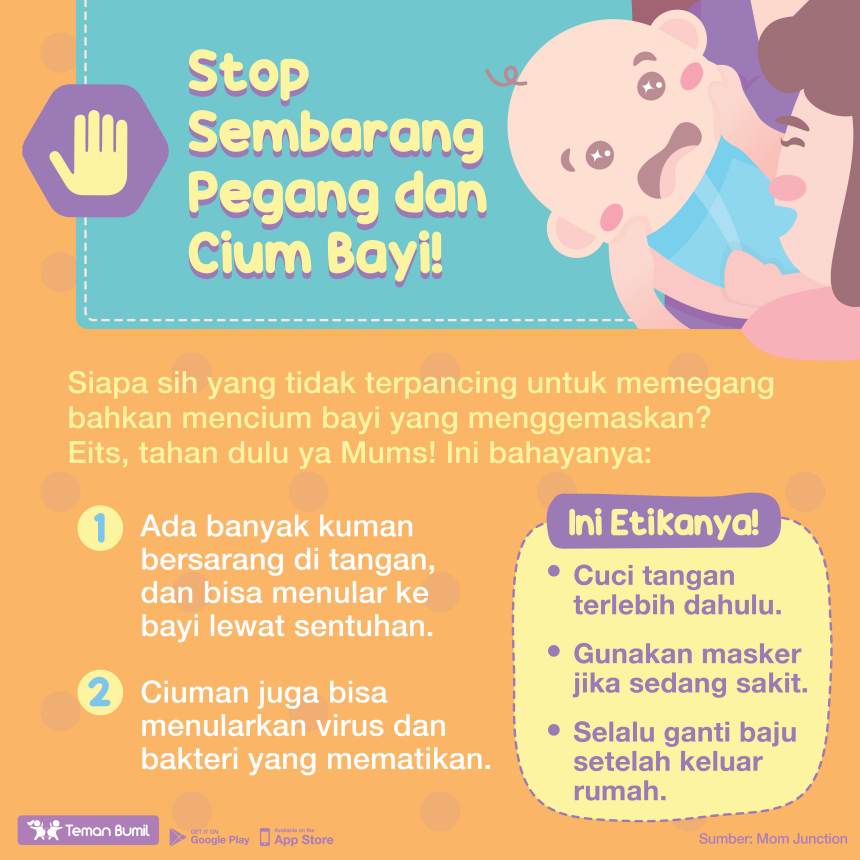 Jangan Sembarangan Pegang dan Cium Bayi - GueSehat.com