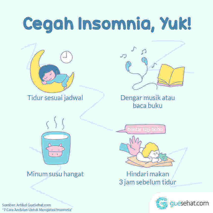 Cegah Insomnia - GueSehat.com