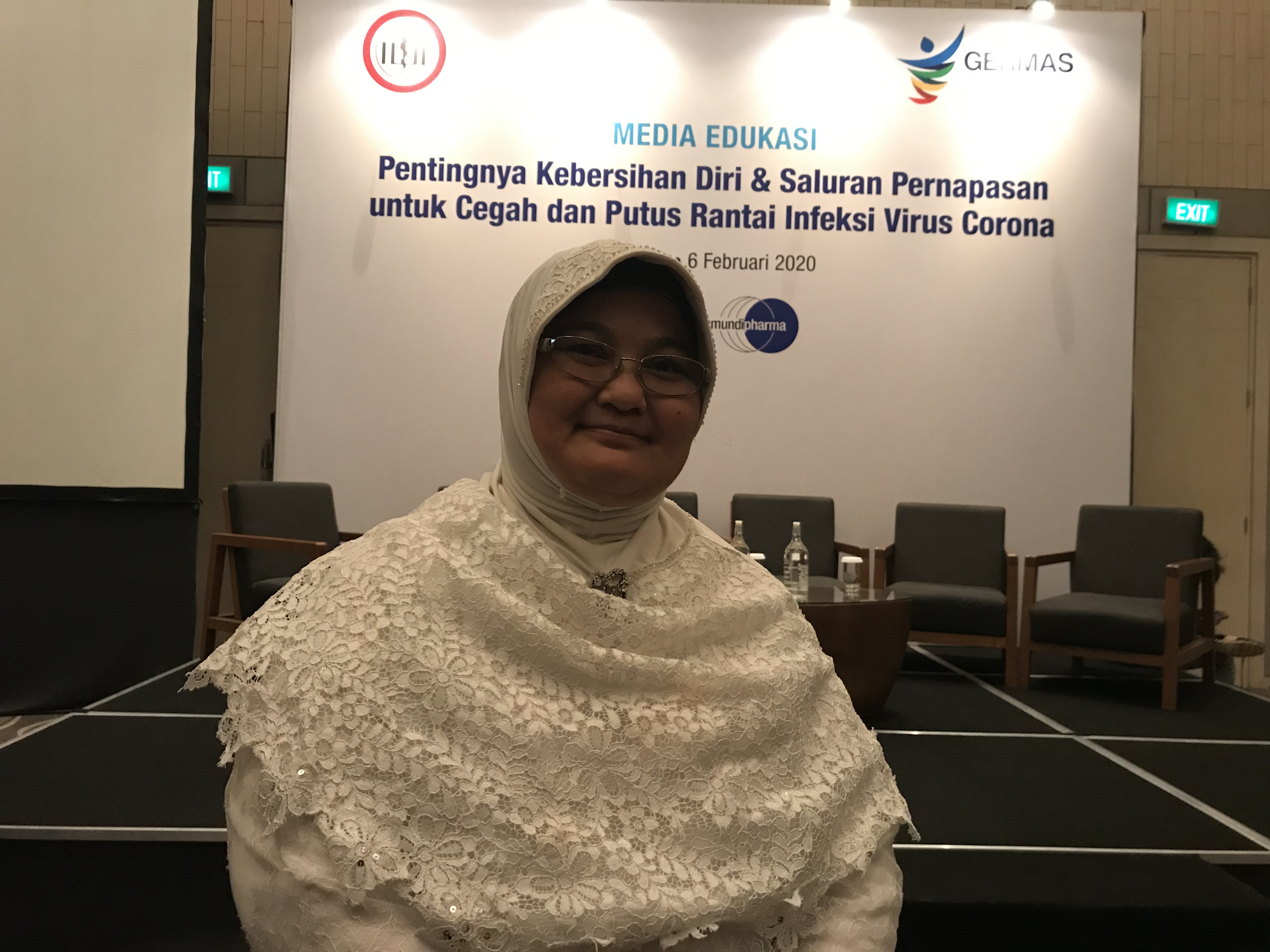 Pokja Infeksi Pengurus Pusat Perhimpunan Dokter Paru Indonesia (PDPI), DR. Dr. Erlina Burhan, Msc, SP.P(K) 